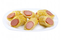Enroladinhos de Salsichas de Frango Light Copacol