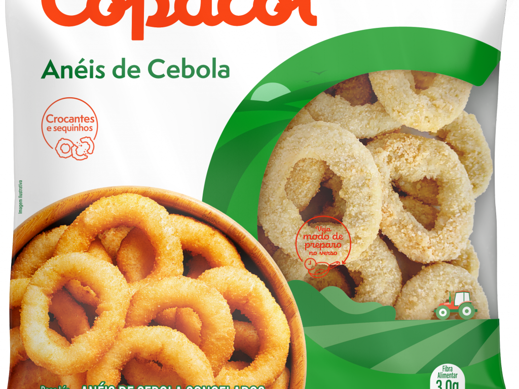 Anéis de Cebola Congelados 400g