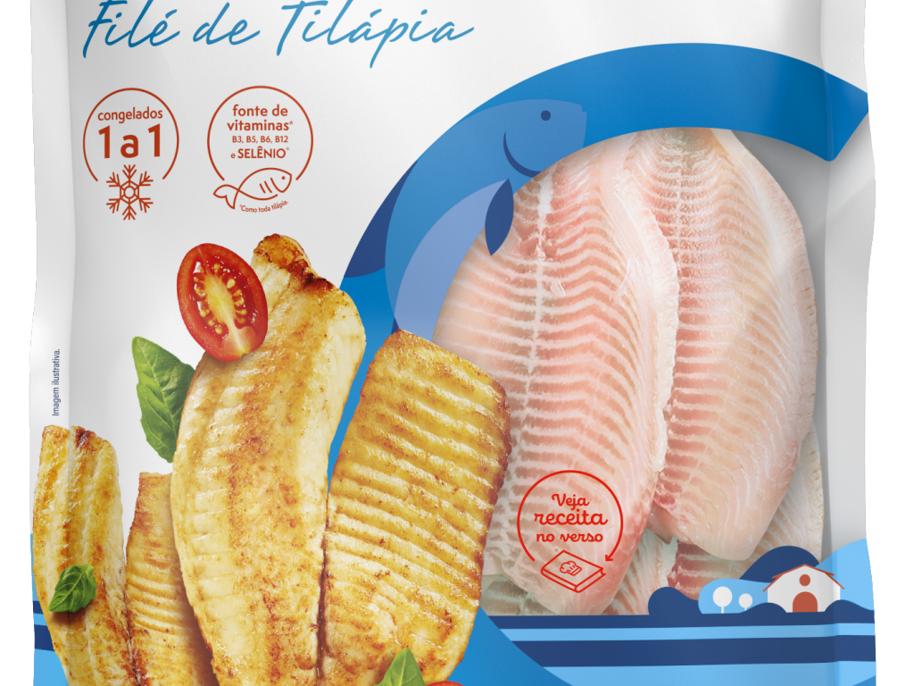 Filé de Tilápia Congelado 2Kg	