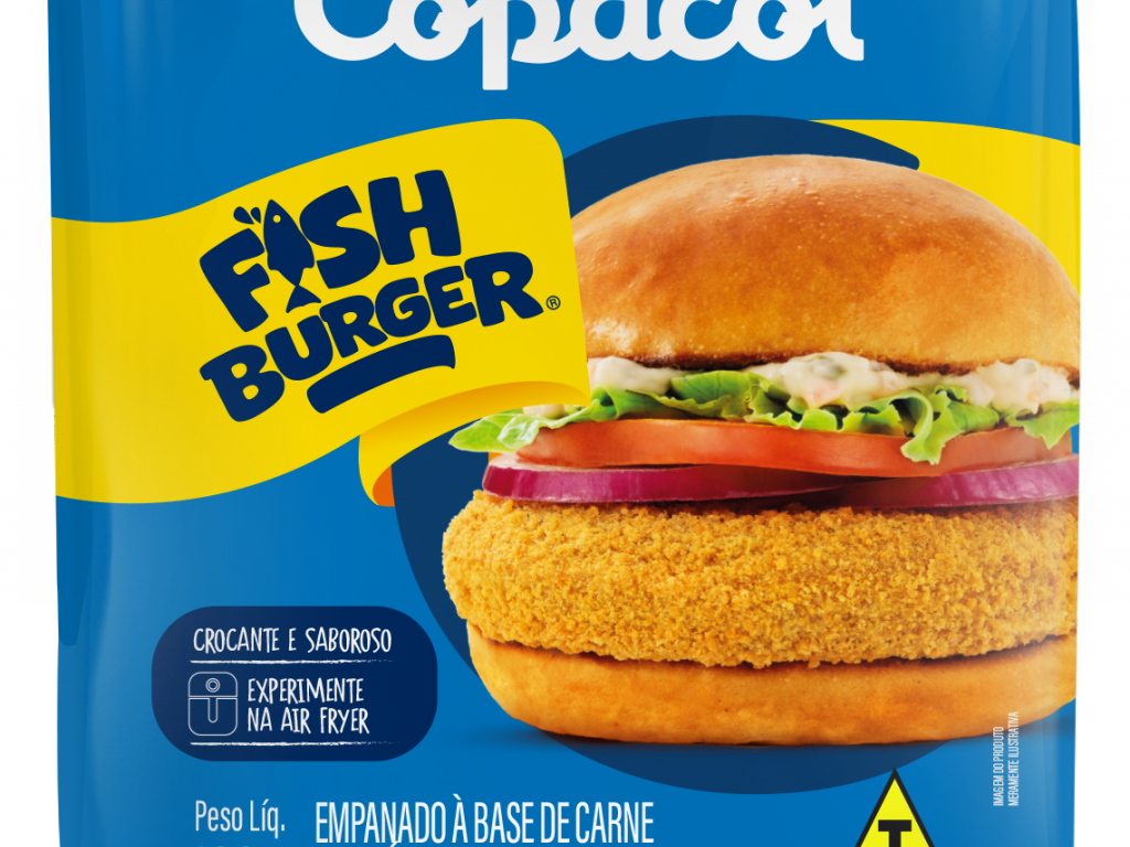 Fishburger de Tilápia Empanado Cong. 100 g