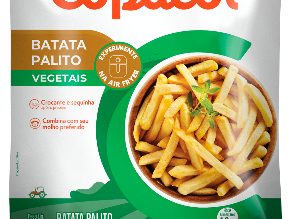 Batata Palito Pré-Frita Congelada 1,1Kg