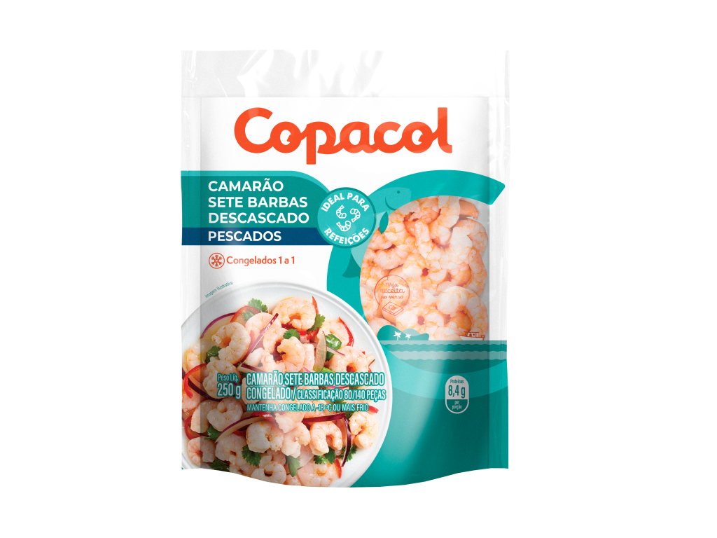 Camarão Sete Barbas Congelado 250g	