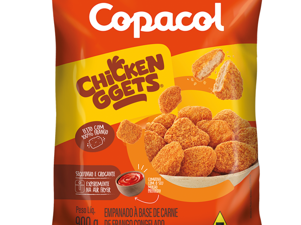 Chickenggets de Frango Empanado Cong. 900 g