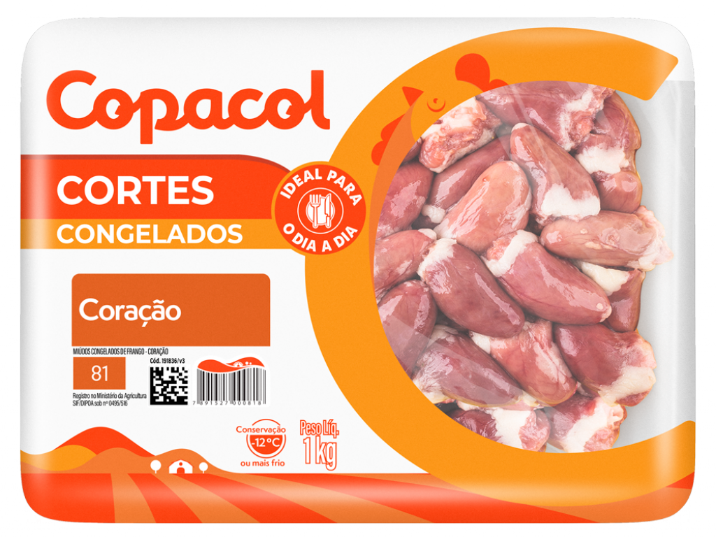 Coração Congelado 1Kg