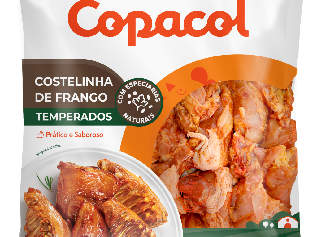 Costelinha de Frango Temperada Congelada 1Kg