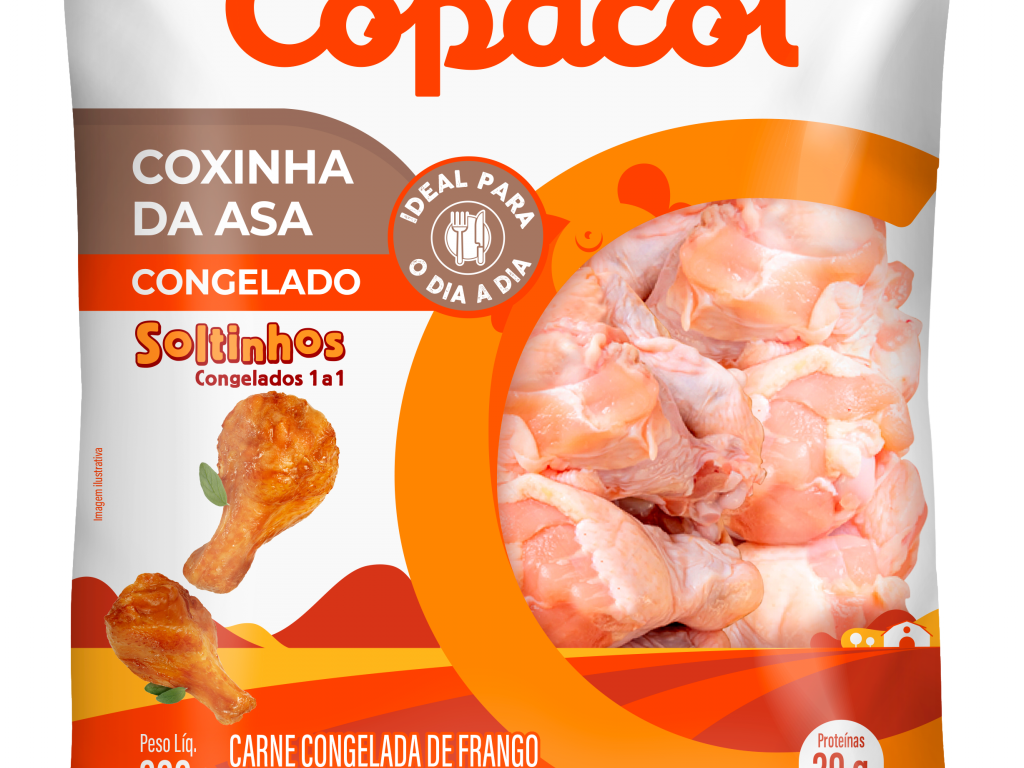 Coxinha da Asa Congelada IQF 800g 