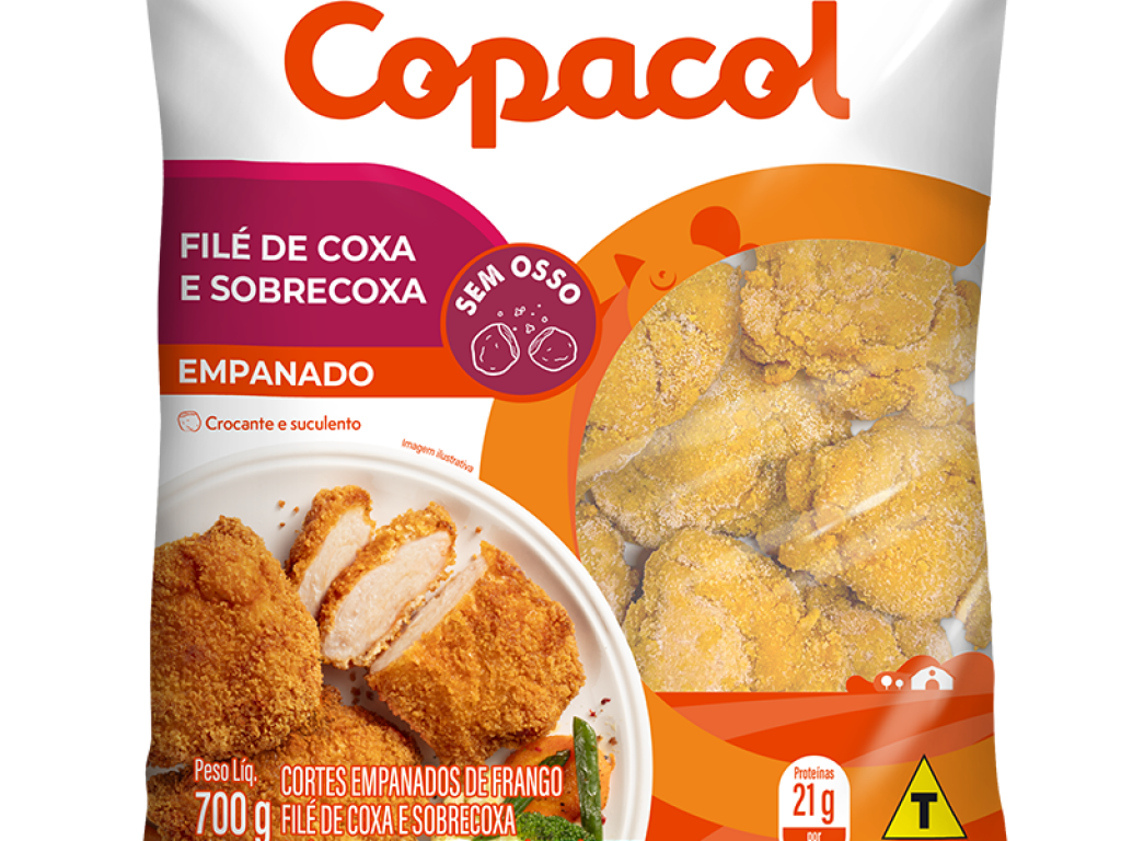 Filé de Coxa e Sobrecoxa Emp. Cong. 700 g