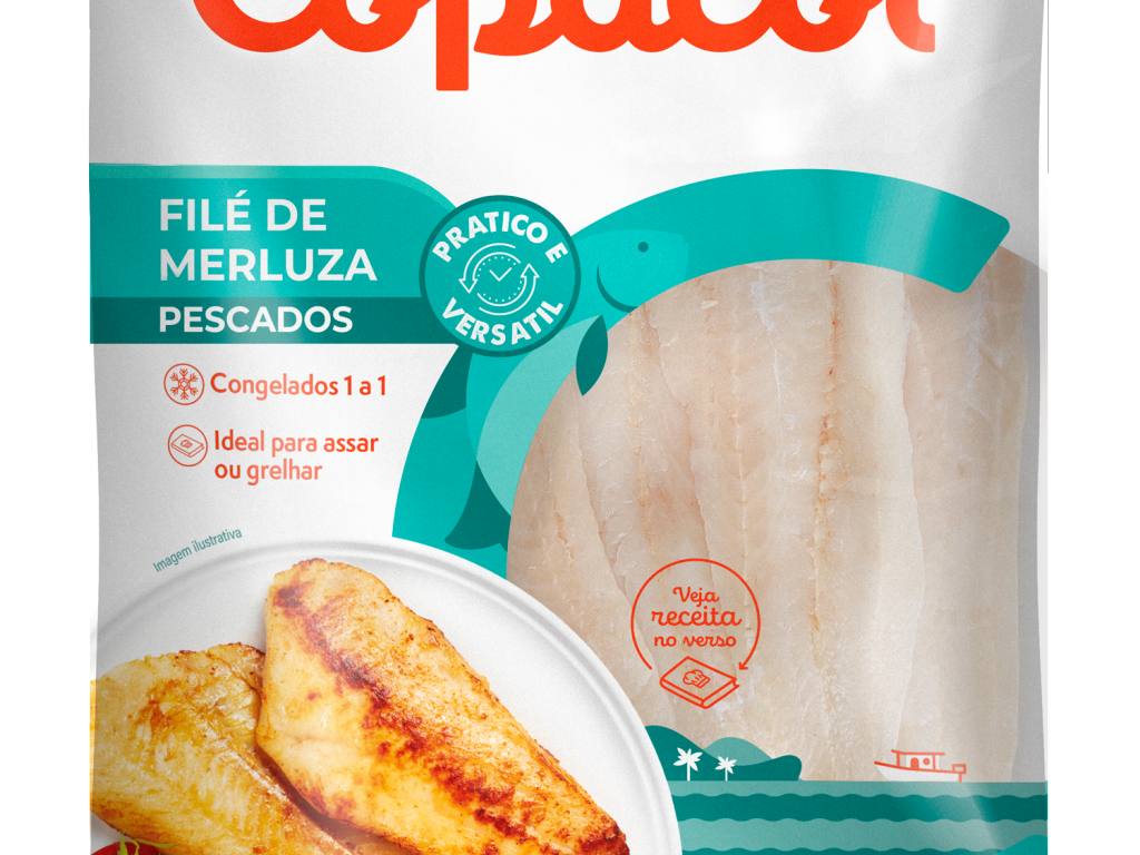 Filé de Merluza Congelado 500g	