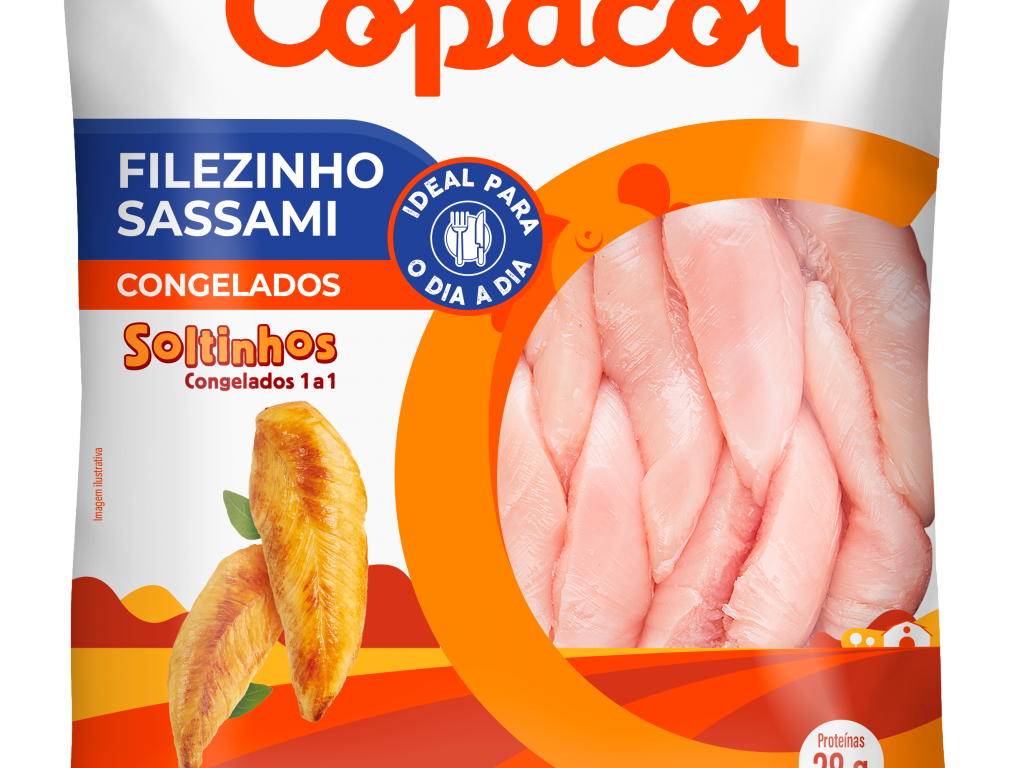 Filezinho Sassami Congelado IQF 800g 
