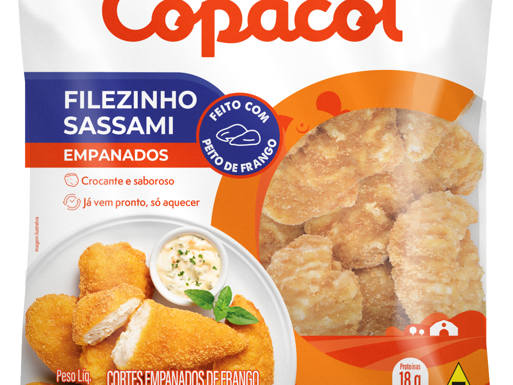 Filezinho de Frango Empanado Congelado 1,5 kg