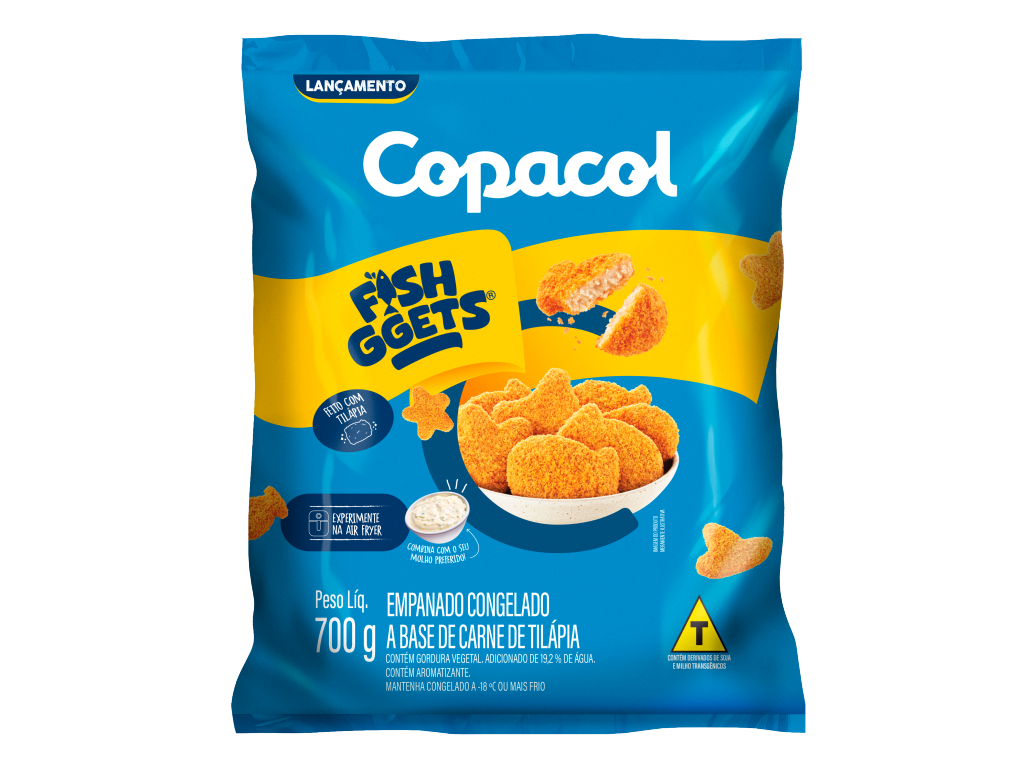 Fishggets de Peixe Empanado Cong. 700 g