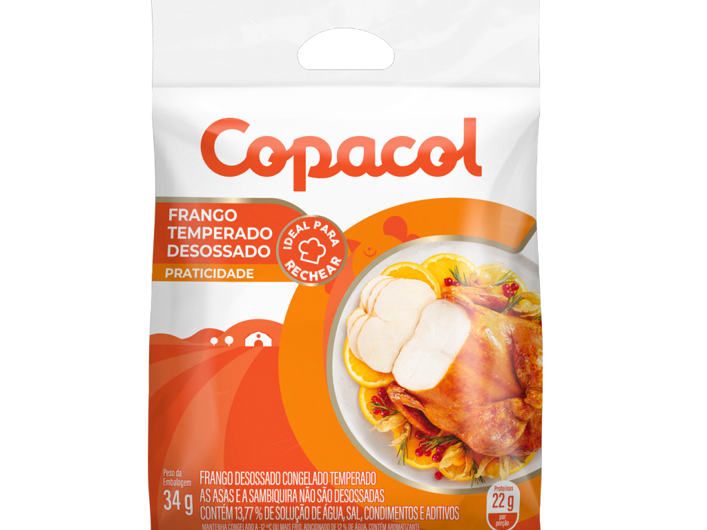 Frango Desossado Temperado Congelado
