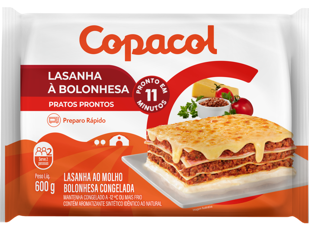 Lasanha à Bolonhesa Congelada 600 g