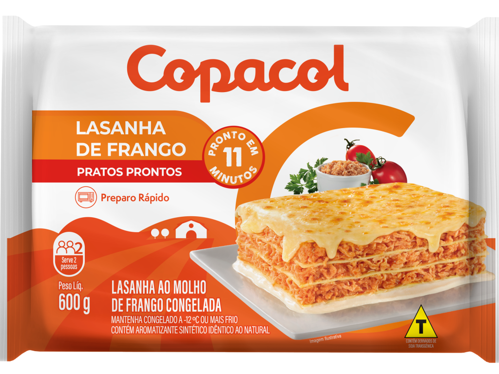 Lasanha de Frango Congelada 600 g 