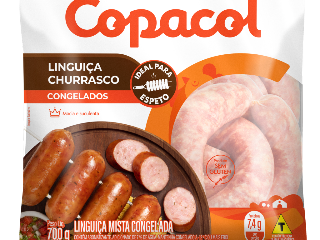 Linguiça Para Churrasco Congelada 700g	