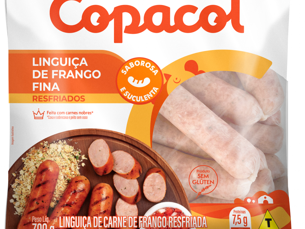 Linguiça de Frango Fina Resfriada 700 g	