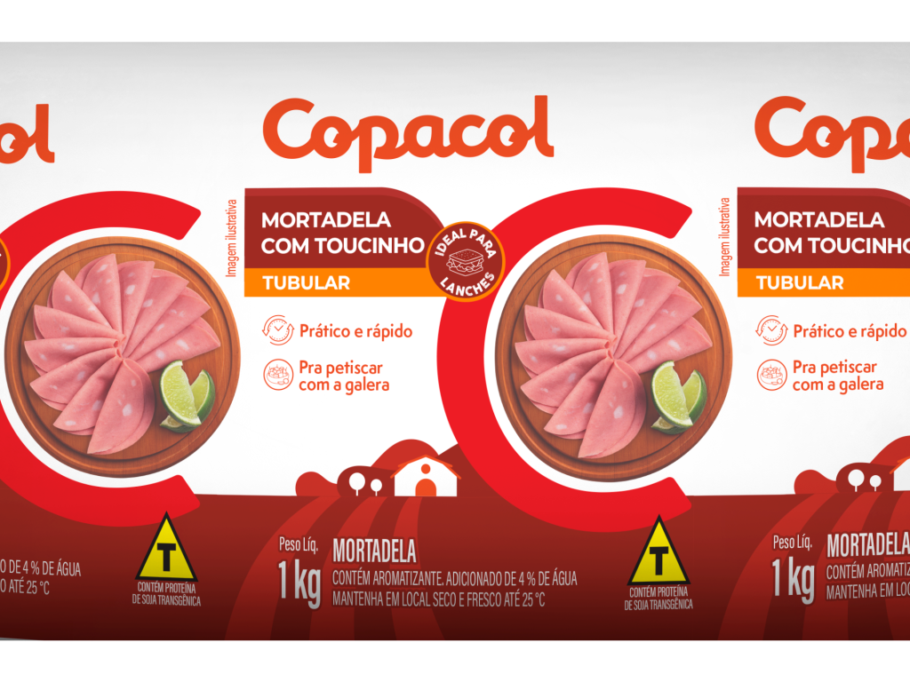 Mortadela com Toucinho 1 Kg	