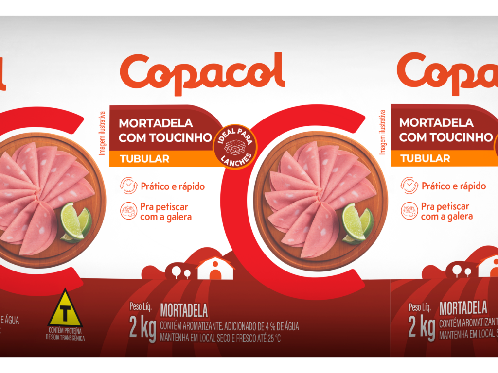 Mortadela com Toucinho 2 Kg	