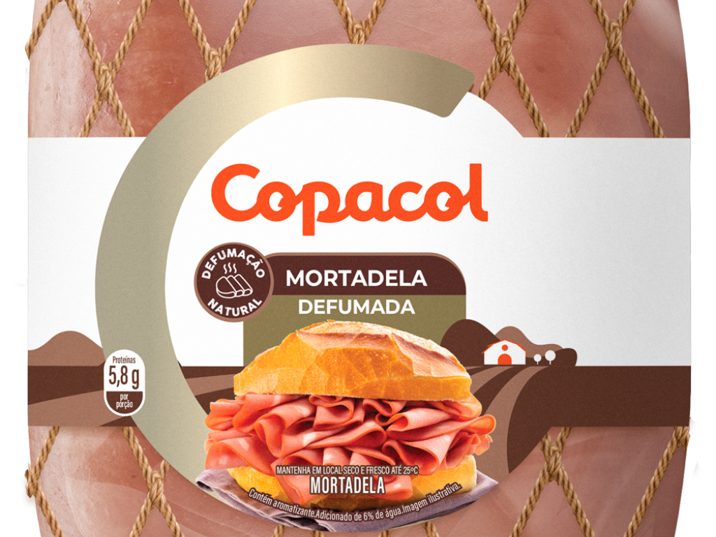 Mortadela Com Toucinho Defumada	