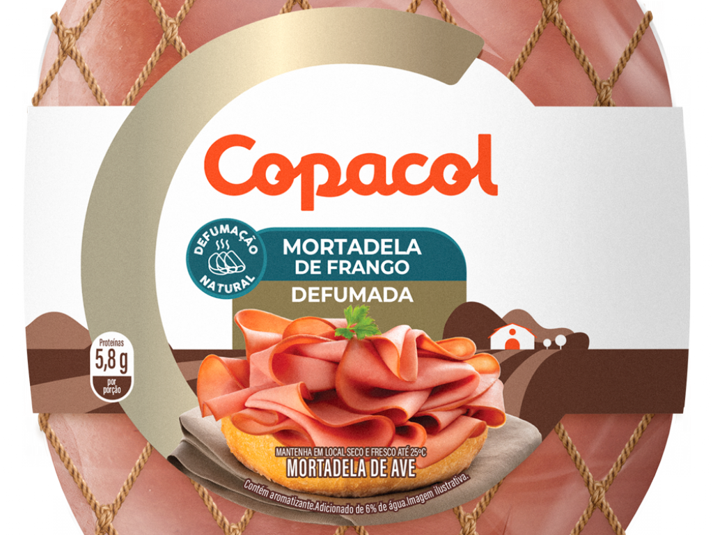 Mortadela de Frango Defumada Bolinha	
