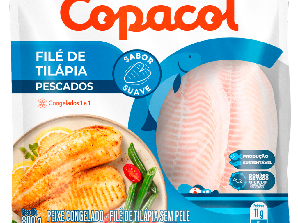 Filé de Tilápia Congelado 800g