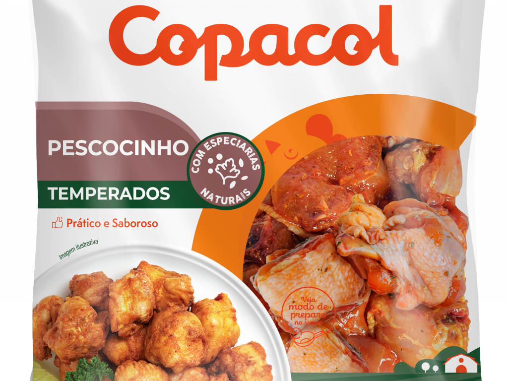 Pescocinho de Frango Temperado Congelado 1Kg
