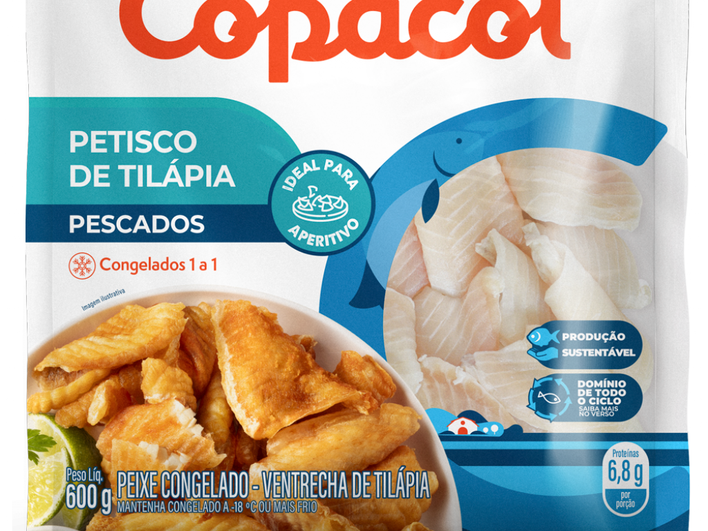 Petiscos de Tilápia Congelados  600g