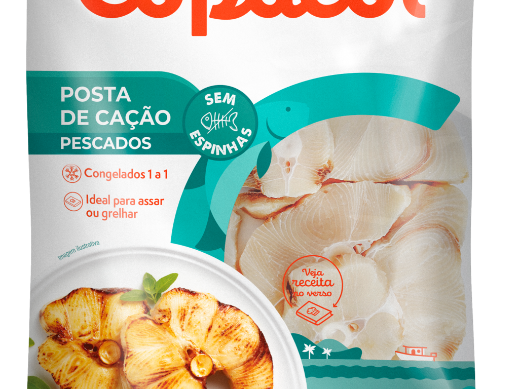 Posta de Cação Congelada 500g	