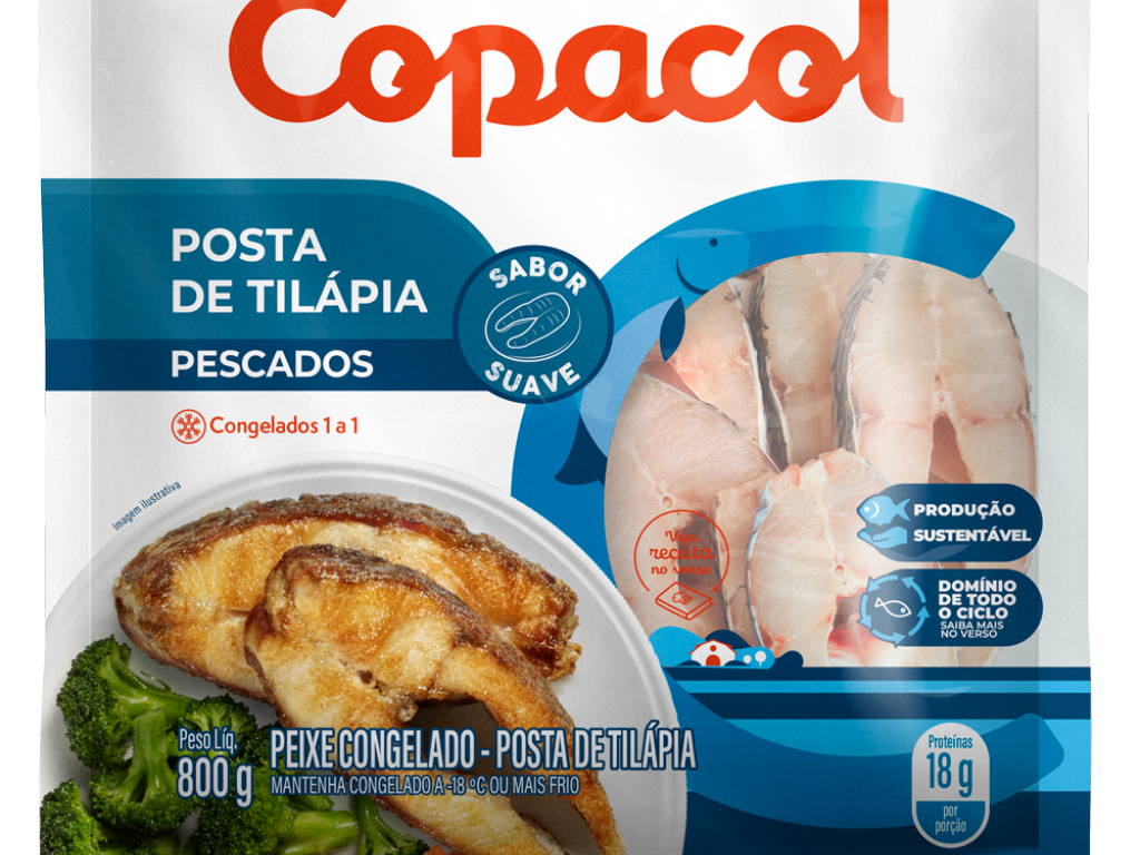 Posta de Tilápia Congelada 800g