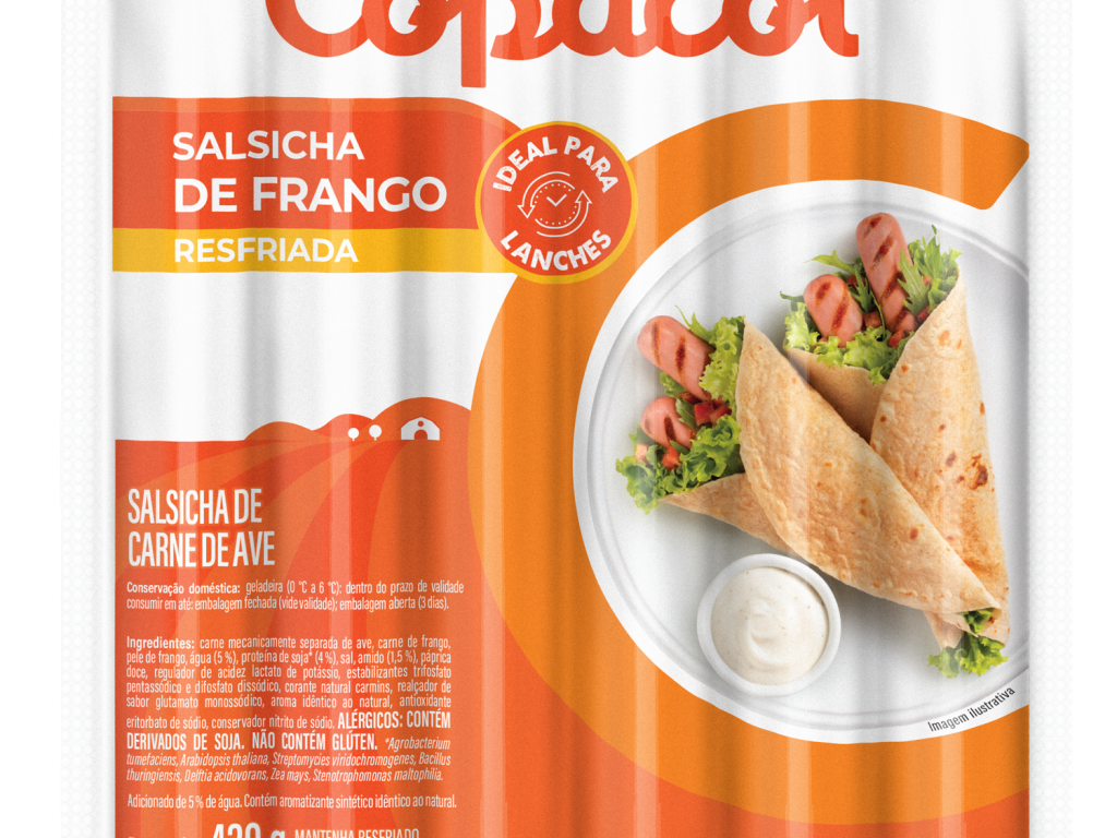 Salsicha de Frango Resfriada 420g