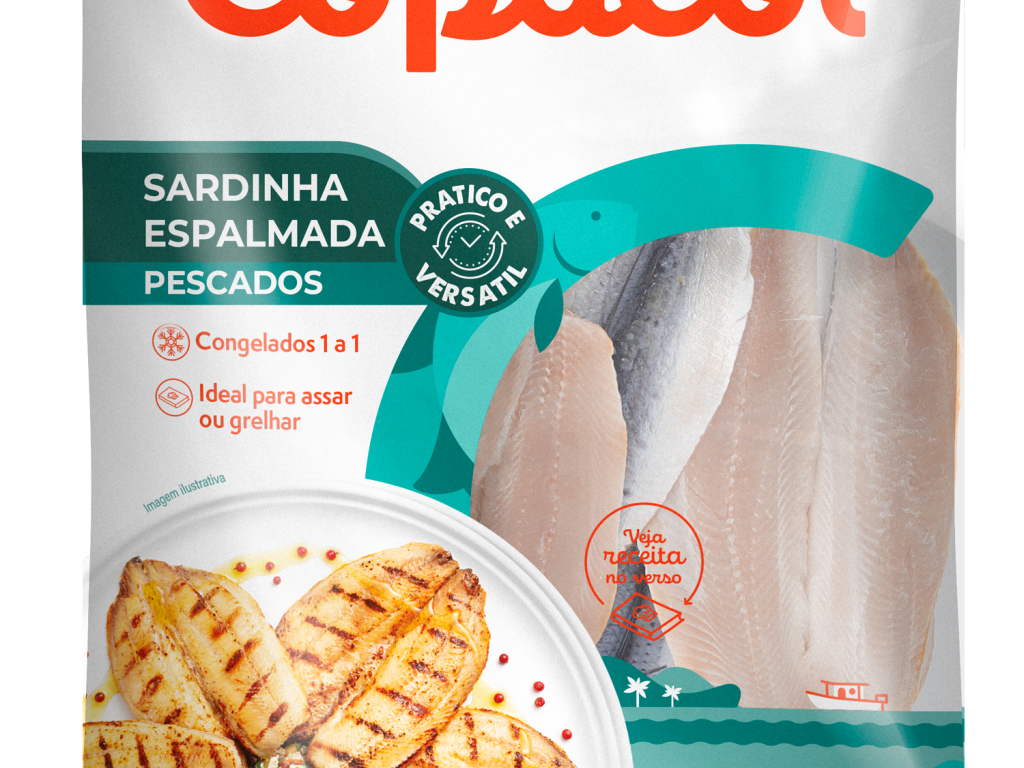 Filé de Sardinha Laje Espalmado 500g