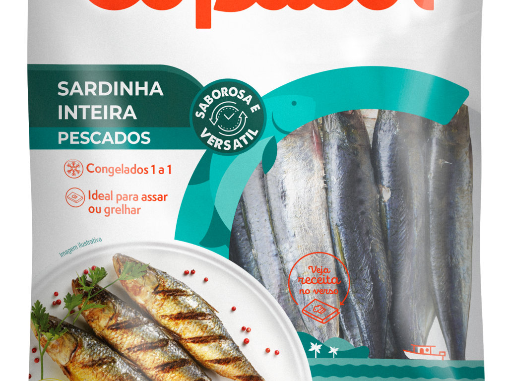 Sardinha Inteira Congelada 500g