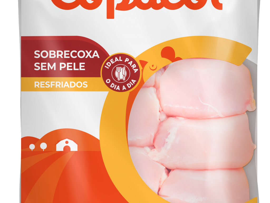 Sobrecoxa Sem Pele Resfriada 