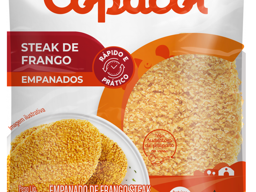 Steak de Frango Congelado 100g	
