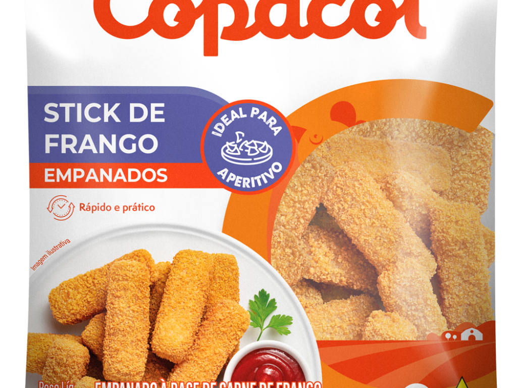 Stick de Frango Empanado Congelado 300 g