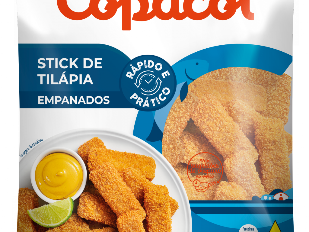 Stick de Tilápia Empanado Congelado 300 g