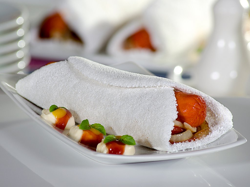 Tapioca com Salsicha Hot Dog Copacol