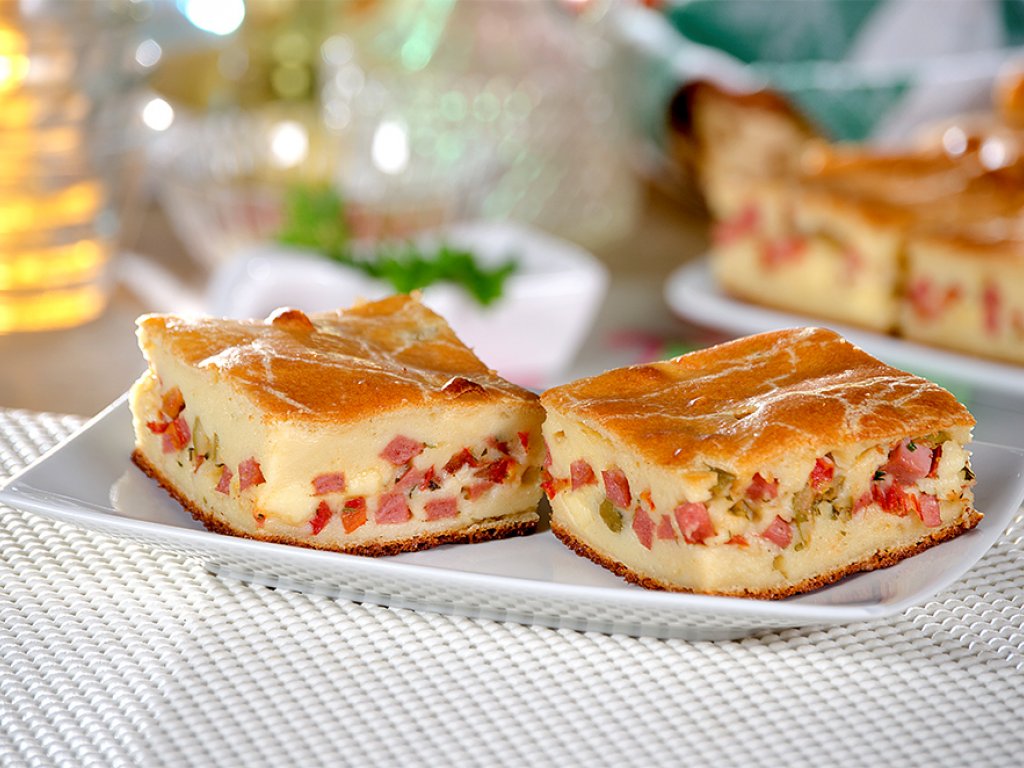 Torta de Mortadela de Frango