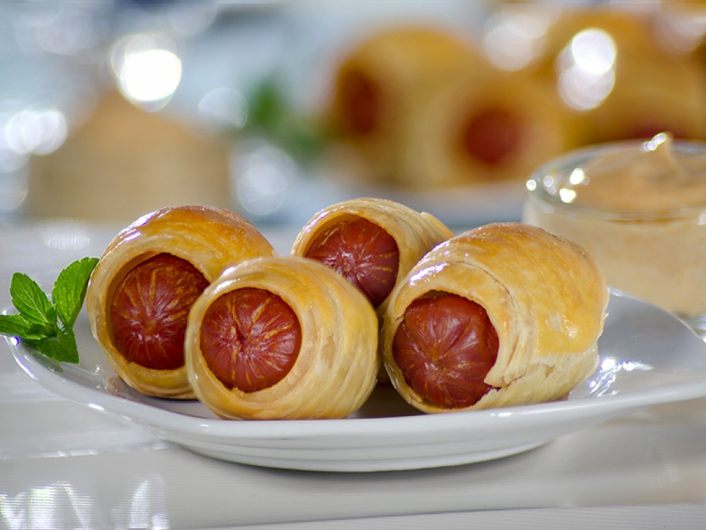 Enroladinho de Salsicha Hot Dog Copacol