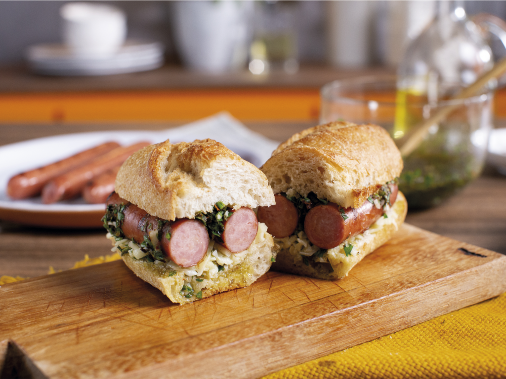 Choripan de Frango