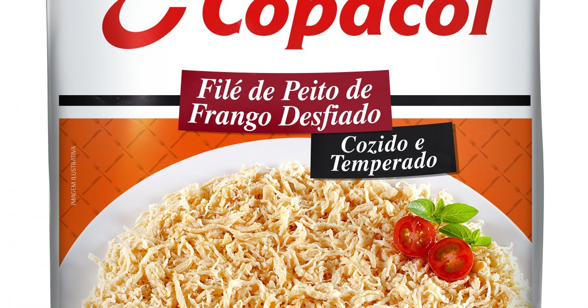 Copacol Produtos Filé De Peito Cozido Desfiado Temp Cong
