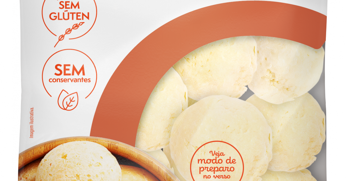 Copacol Produtos Pão de Queijo Tradicional Congelado 375 g Copacol Produtos Pão de Queijo Tradicional Congelado 375 g