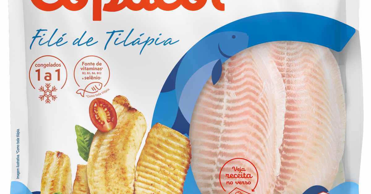 Copacol Produtos Filé de Tilápia Congelado 800g