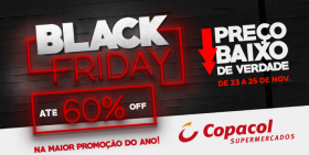 Copacol Supermercados antecipa promoções da Black Friday