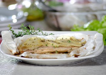 Papilote de Tilápia Copacol com Tomilho