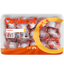 Moela de Frango Resfriada Pct 600g 
