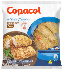 Filé de Tilápia Empanado Coco Congelado 400 g
