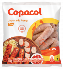 Linguiça de Frango Fina Resfriada 800g	