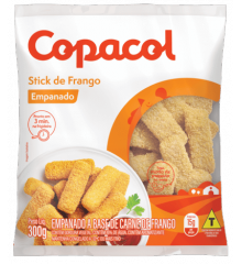 Stick de Frango Empanado Congelado 300 g