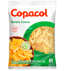 Batata Canoa Pré-Frita Congelada  1,05Kg